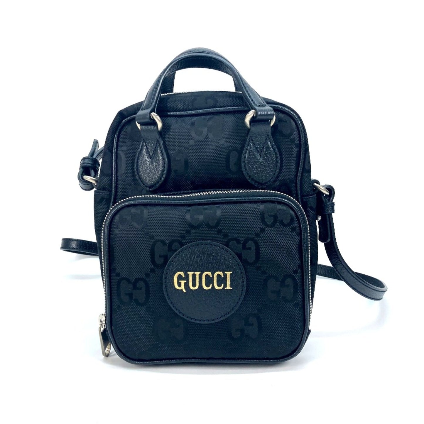 Gucci Off the grid Navy Canvas Shoulder Bag