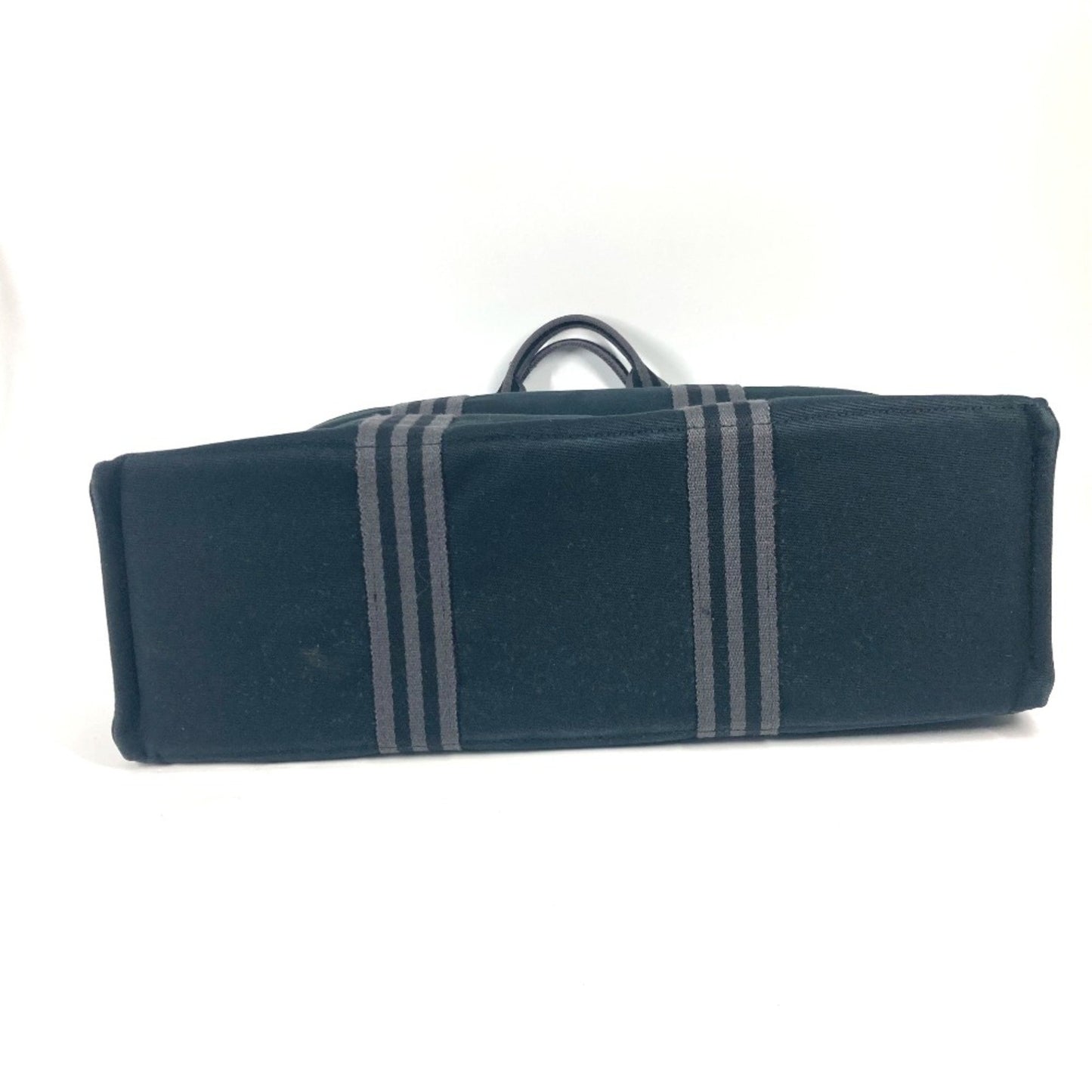 Hermès Fourre tout Navy Canvas Tote Bag