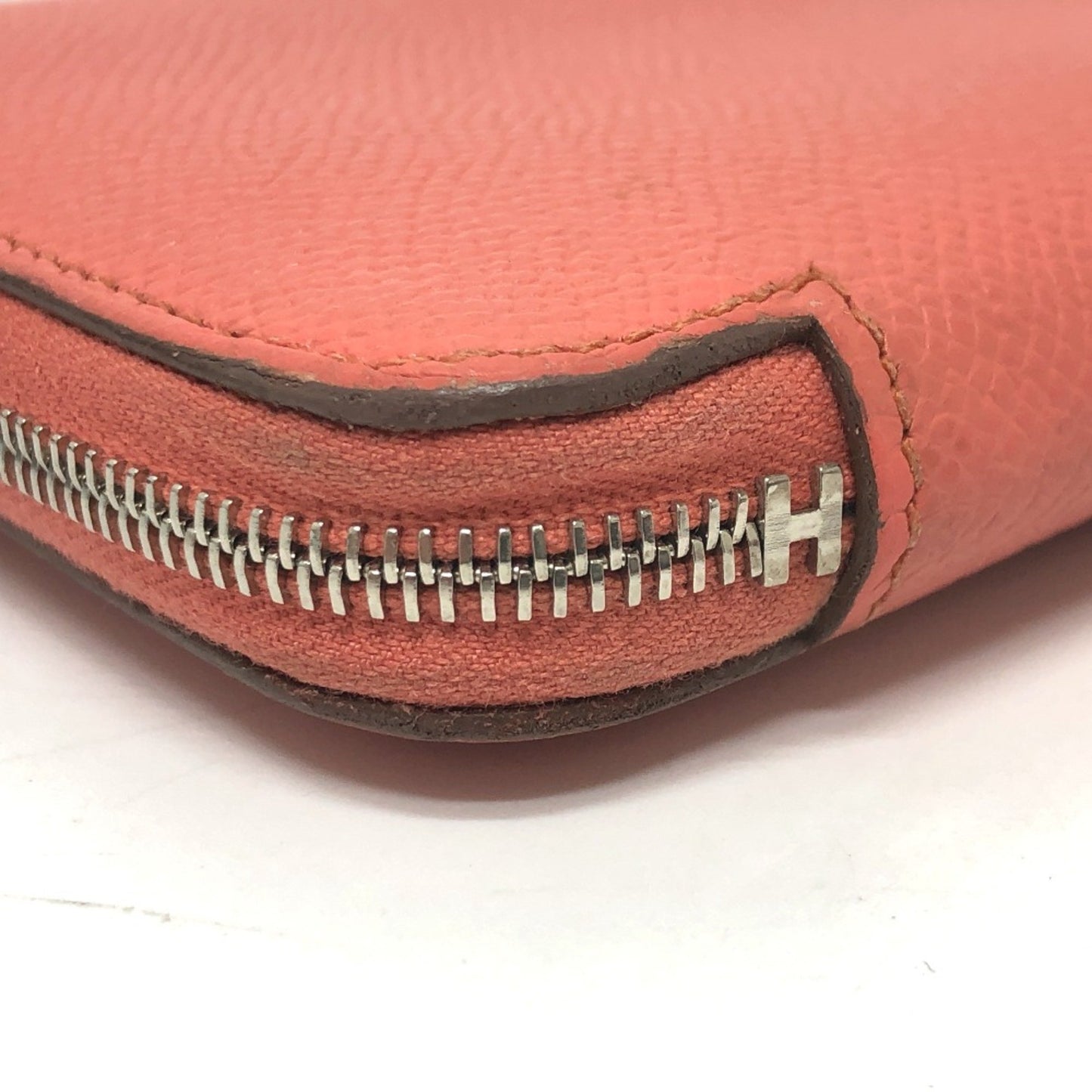 Hermès Silk'In Pink Leather Wallet Accessories