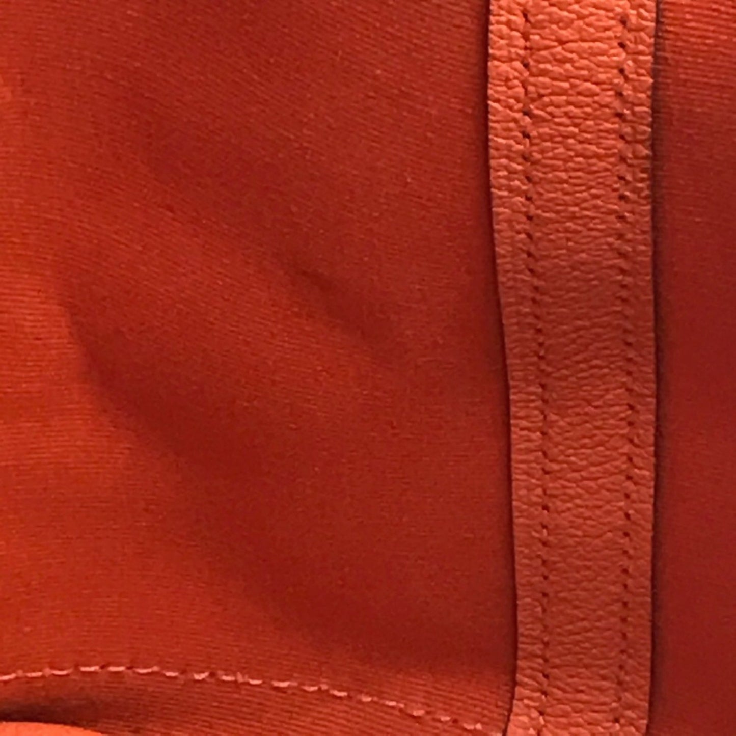 Hermès Garden Party Orange Canvas Tote Bag