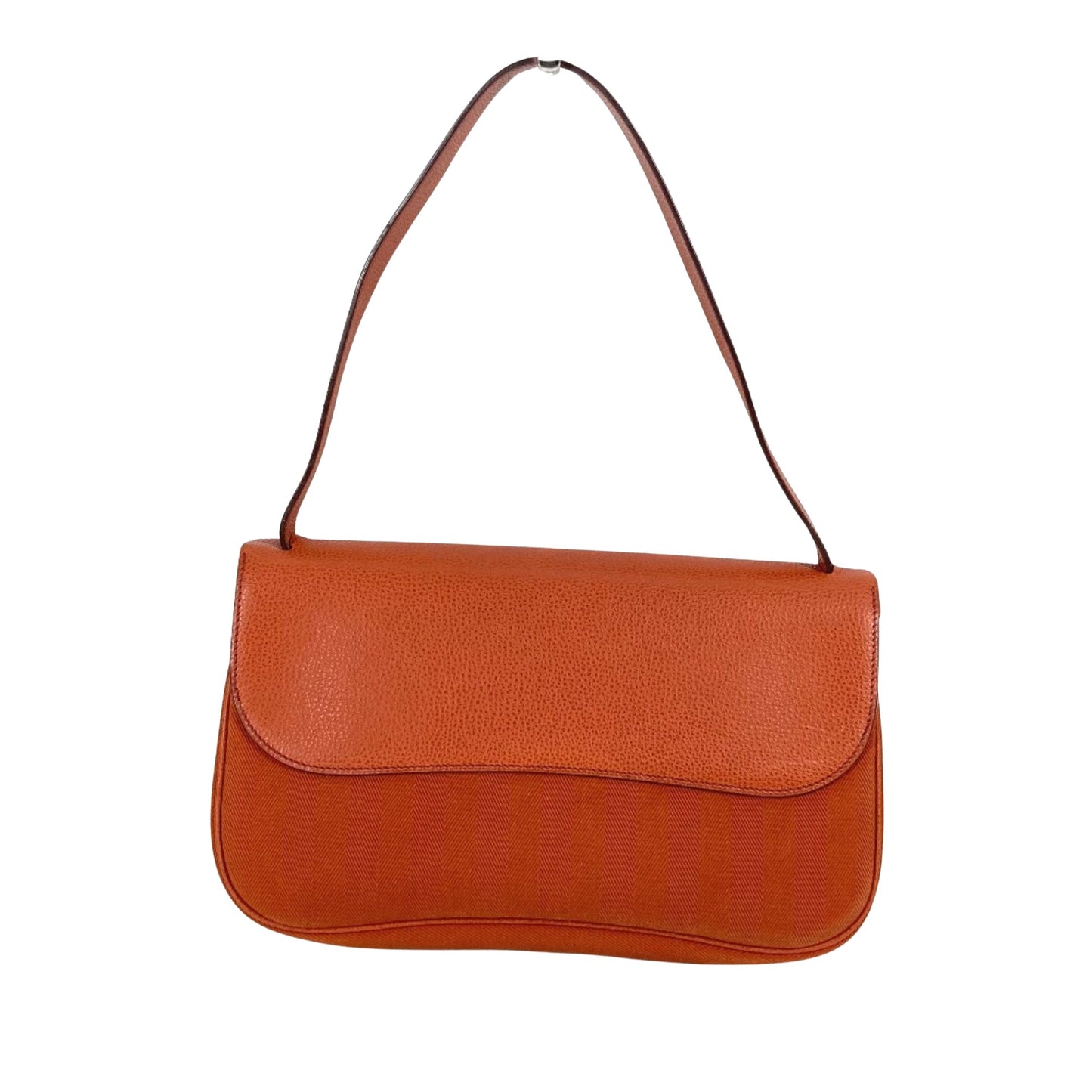 Hermès Colorado Orange Leather Shoulder Bag