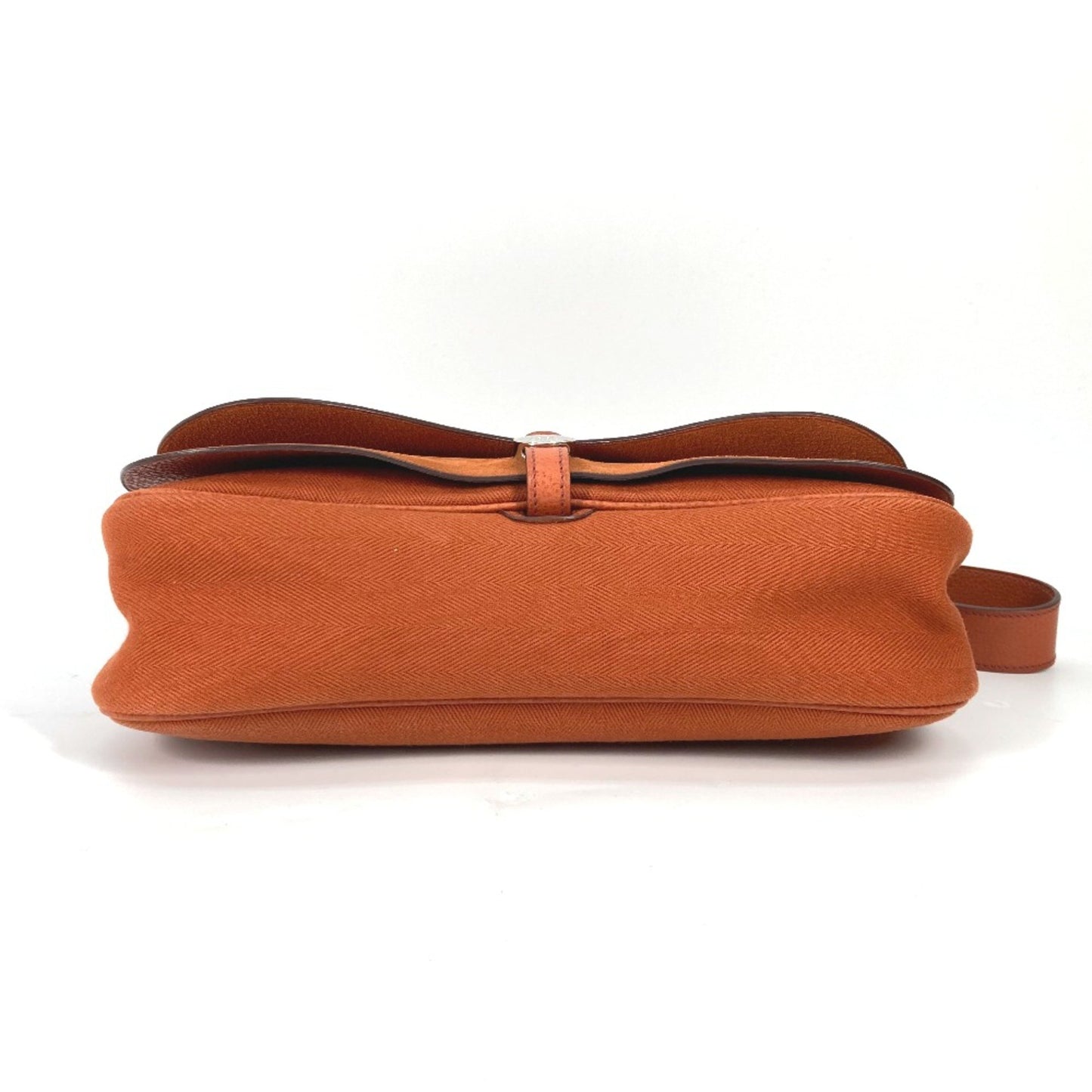 Hermès Colorado Orange Leather Shoulder Bag