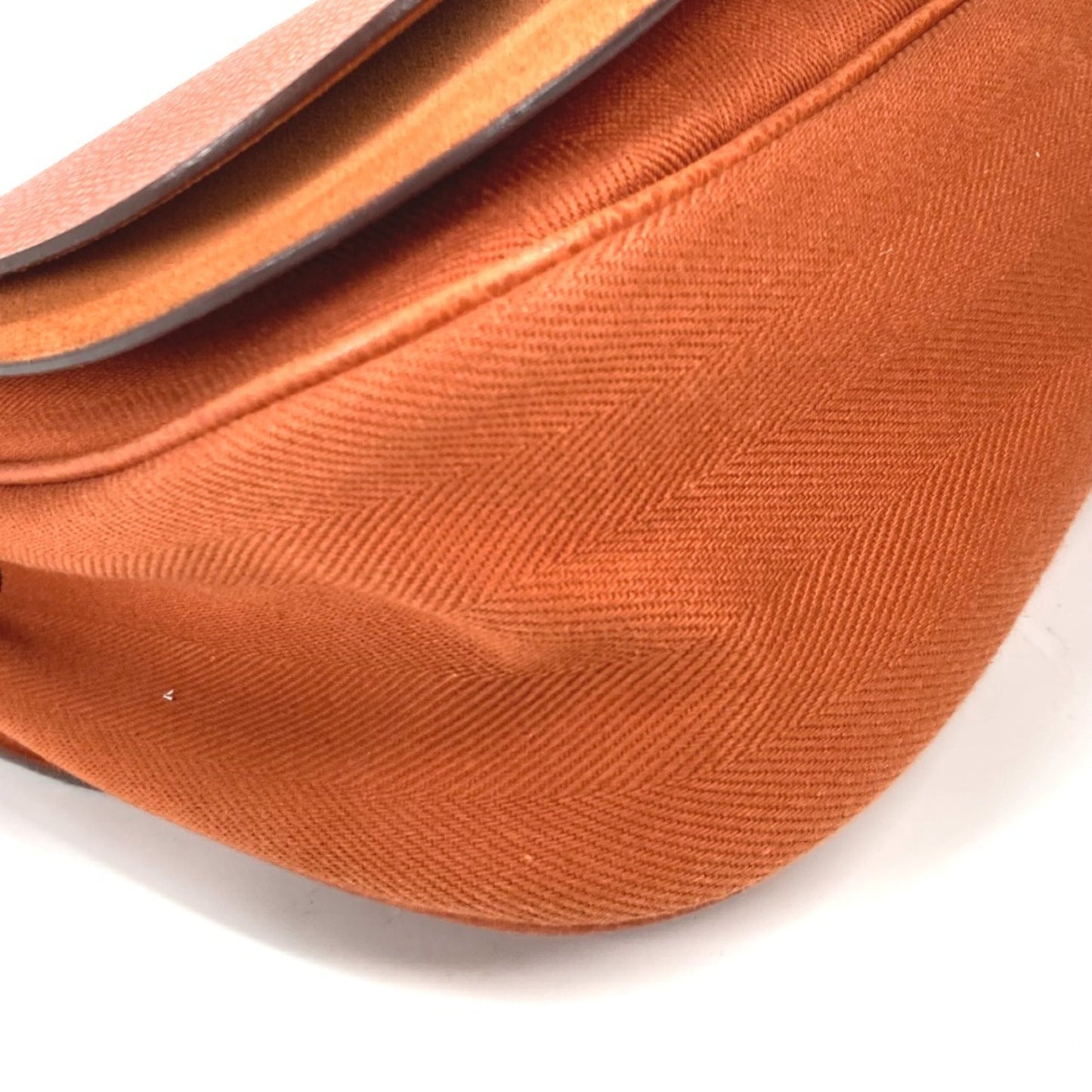 Hermès Colorado Orange Leather Shoulder Bag