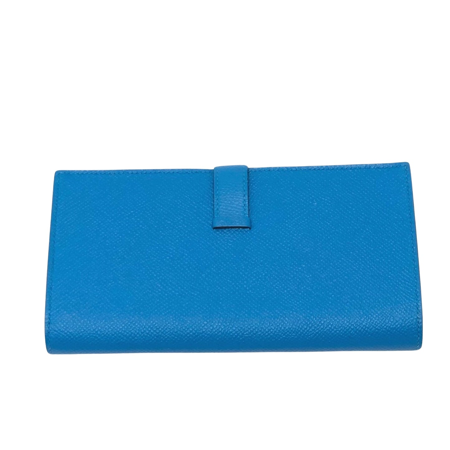 Hermès Béarn Blue Leather Wallet Accessories