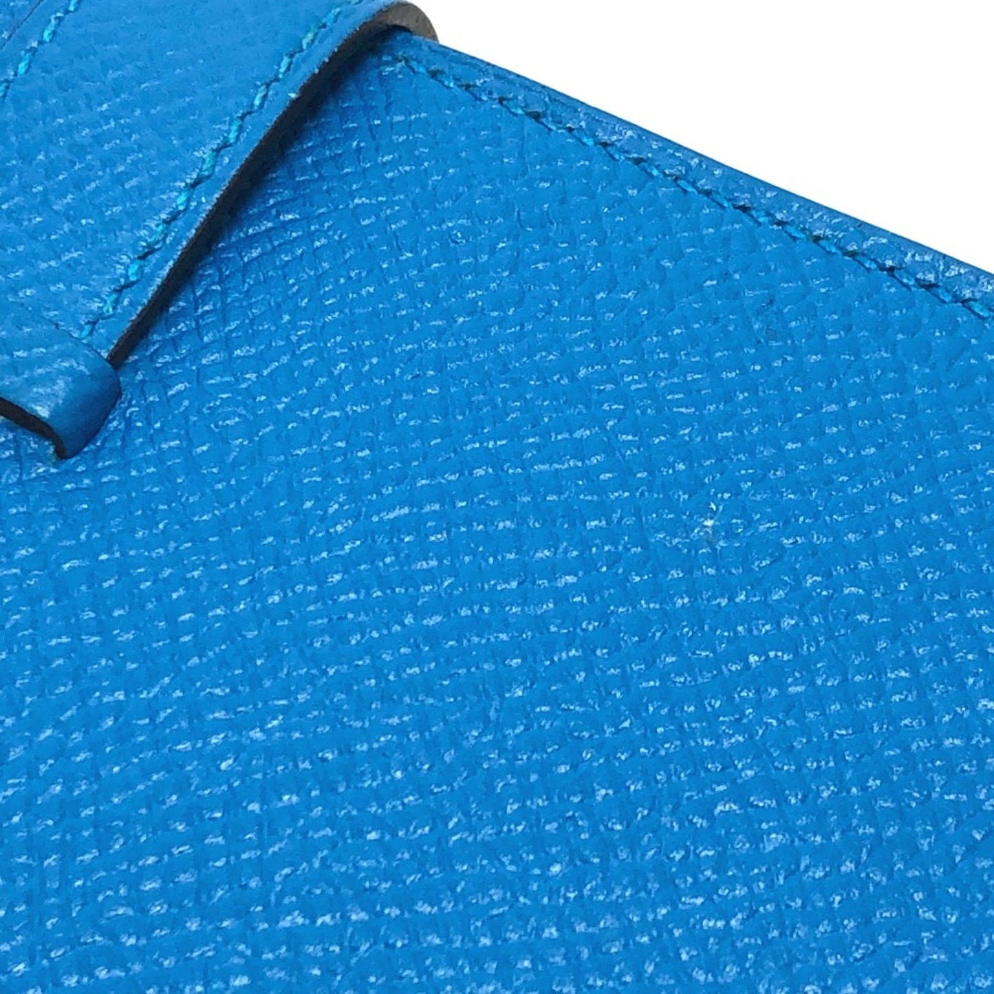 Hermès Béarn Blue Leather Wallet Accessories