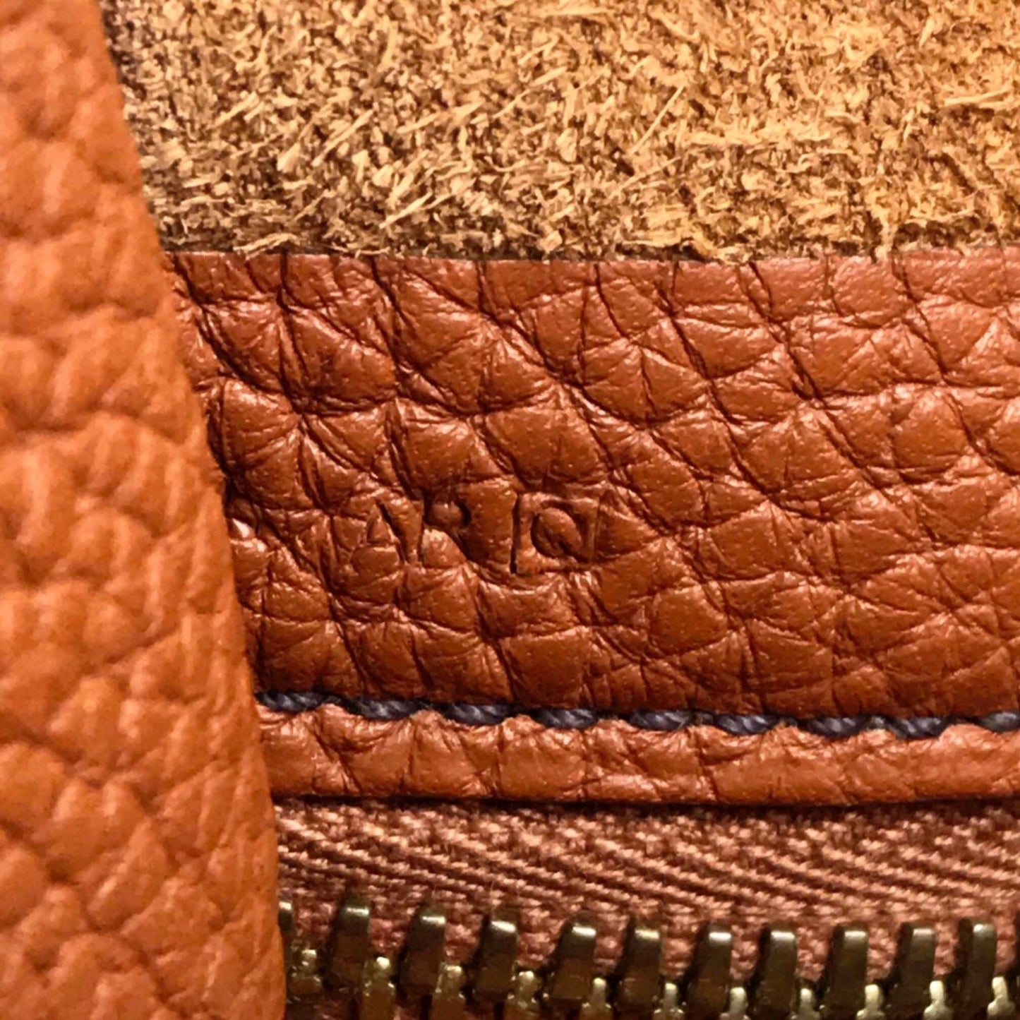 Hermès Bourlingue Brown Leather Shoulder Bag