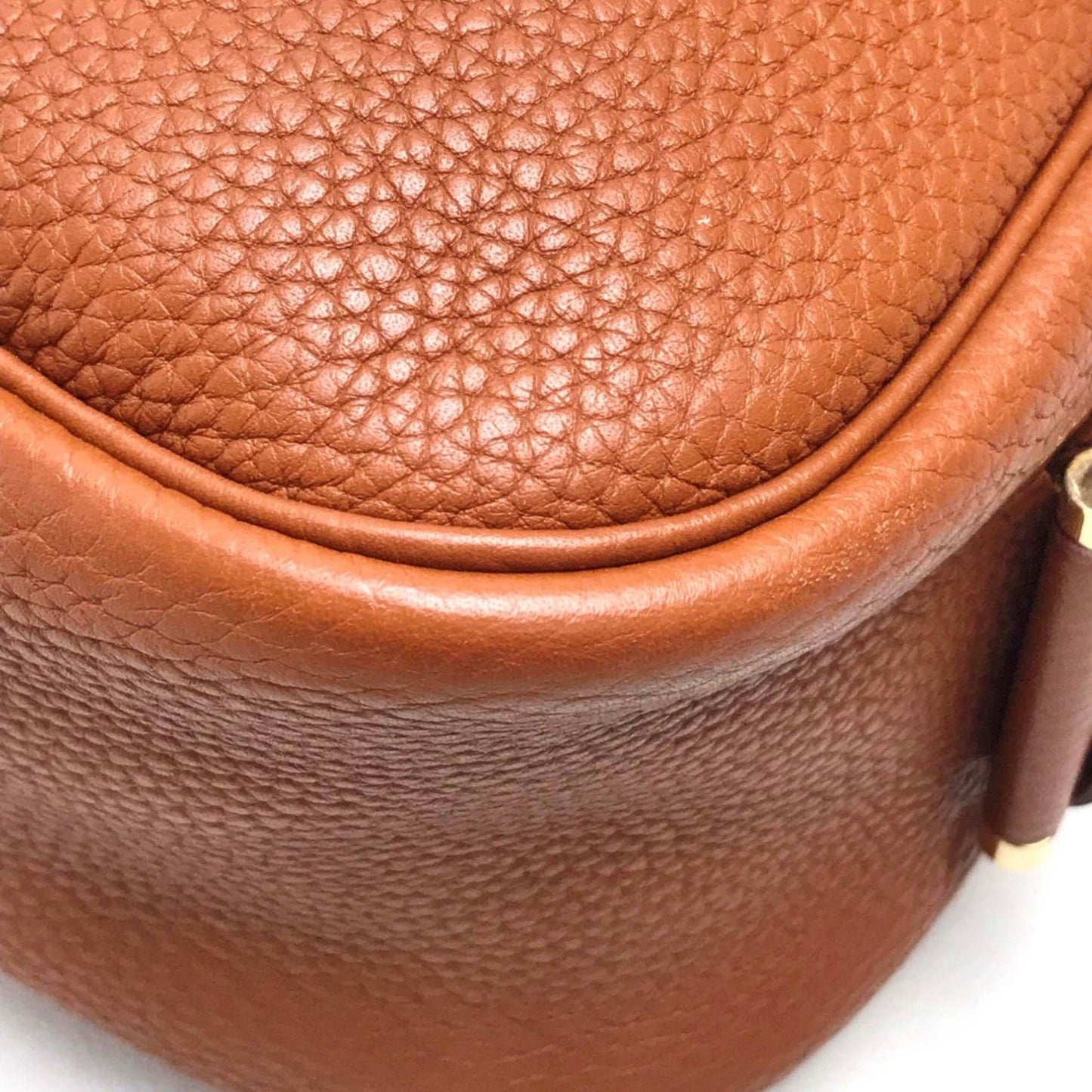 Hermès Bourlingue Brown Leather Shoulder Bag