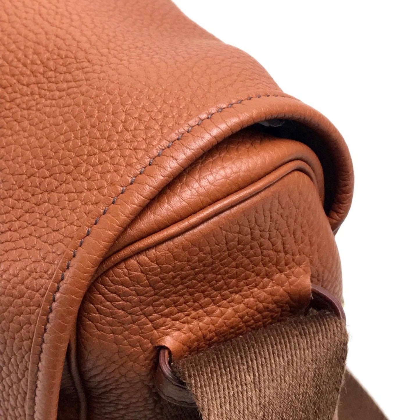 Hermès Bourlingue Brown Leather Shoulder Bag