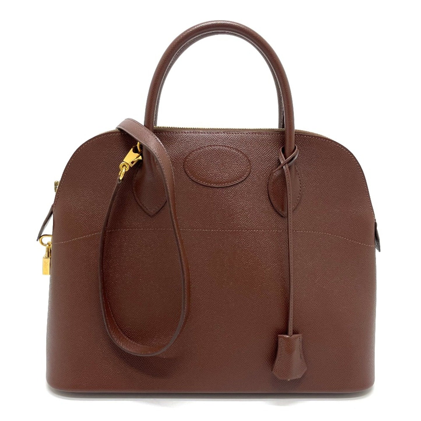 Hermès Bolide Brown Leather Hand Bag