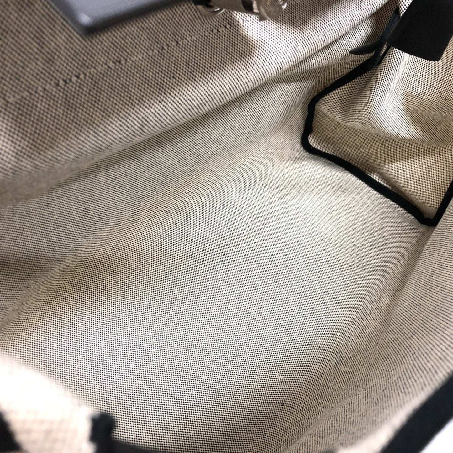 Hermès Herbag Grey Canvas Shoulder Bag