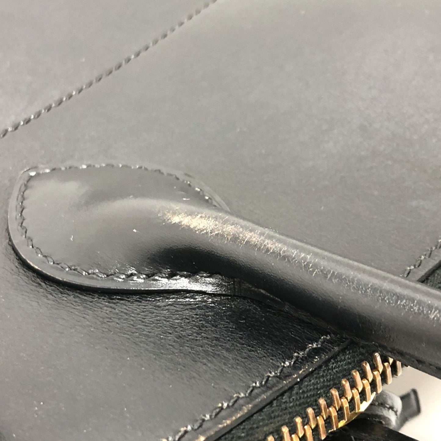 Hermès Bolide Black Leather Hand Bag