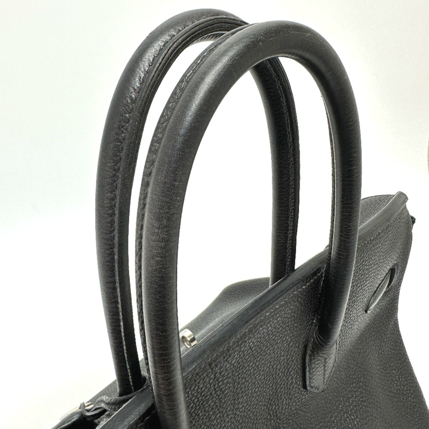 Hermès Birkin 35 Black Leather Hand Bag