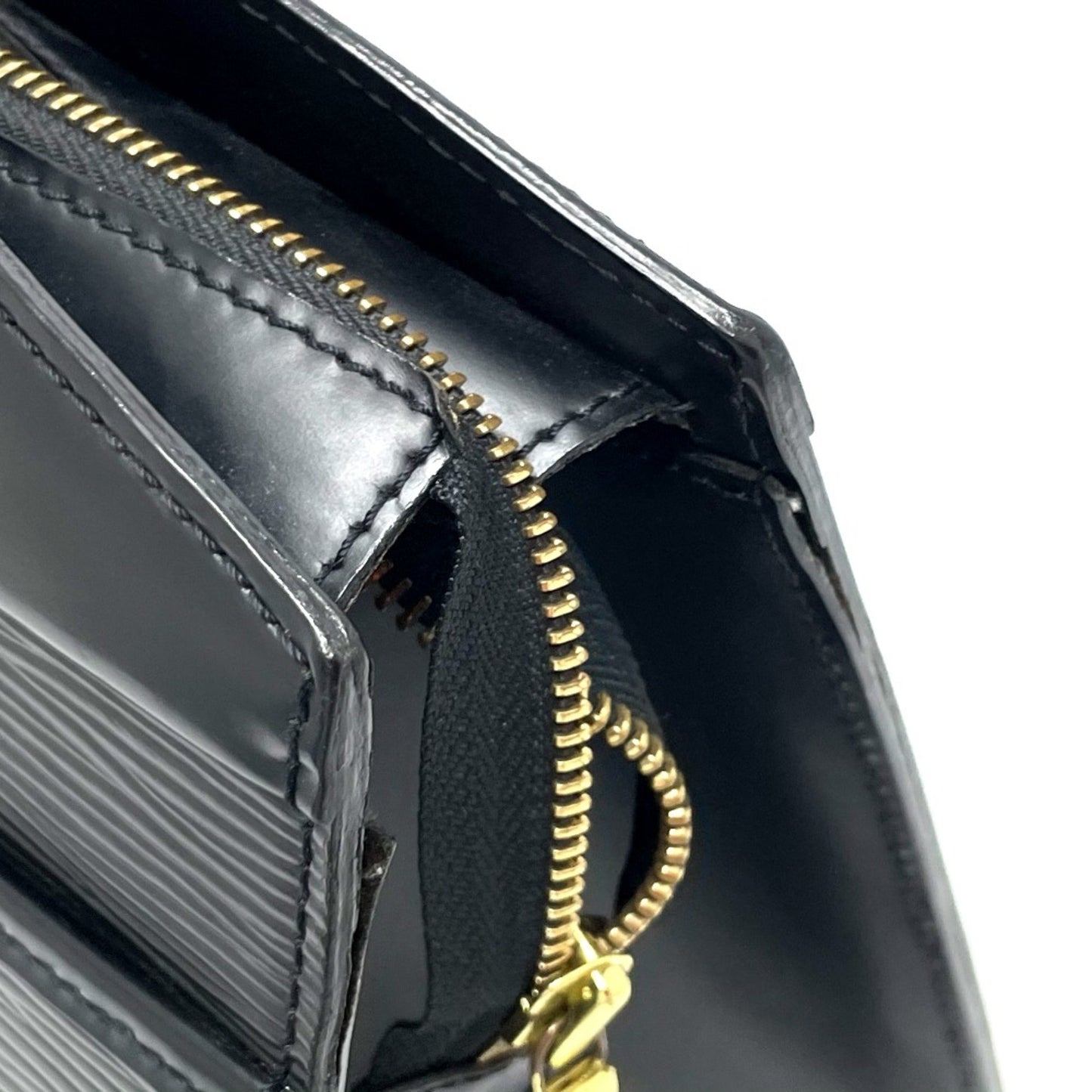 Louis Vuitton Riviera Black Leather Hand Bag