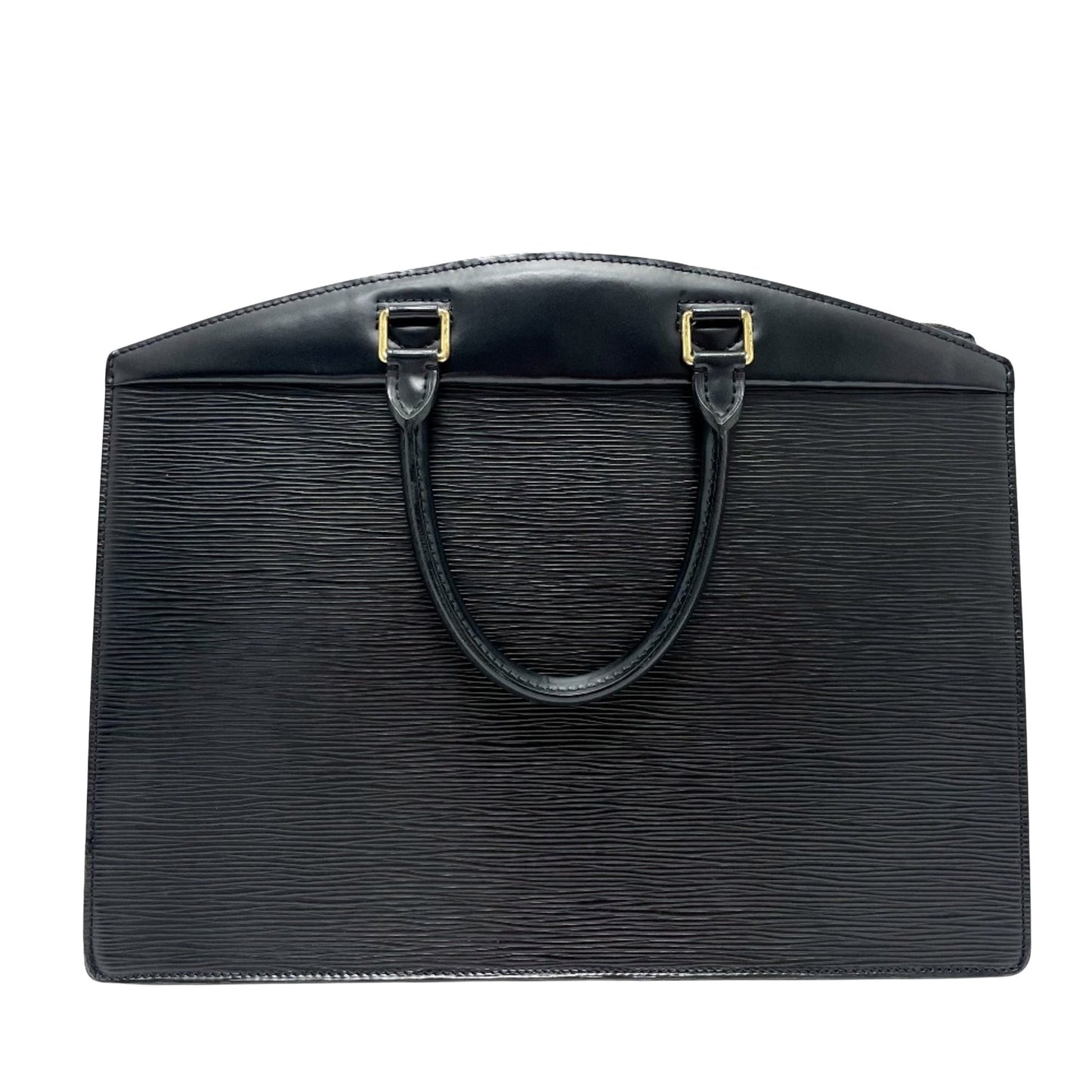 Louis Vuitton Riviera Black Leather Hand Bag