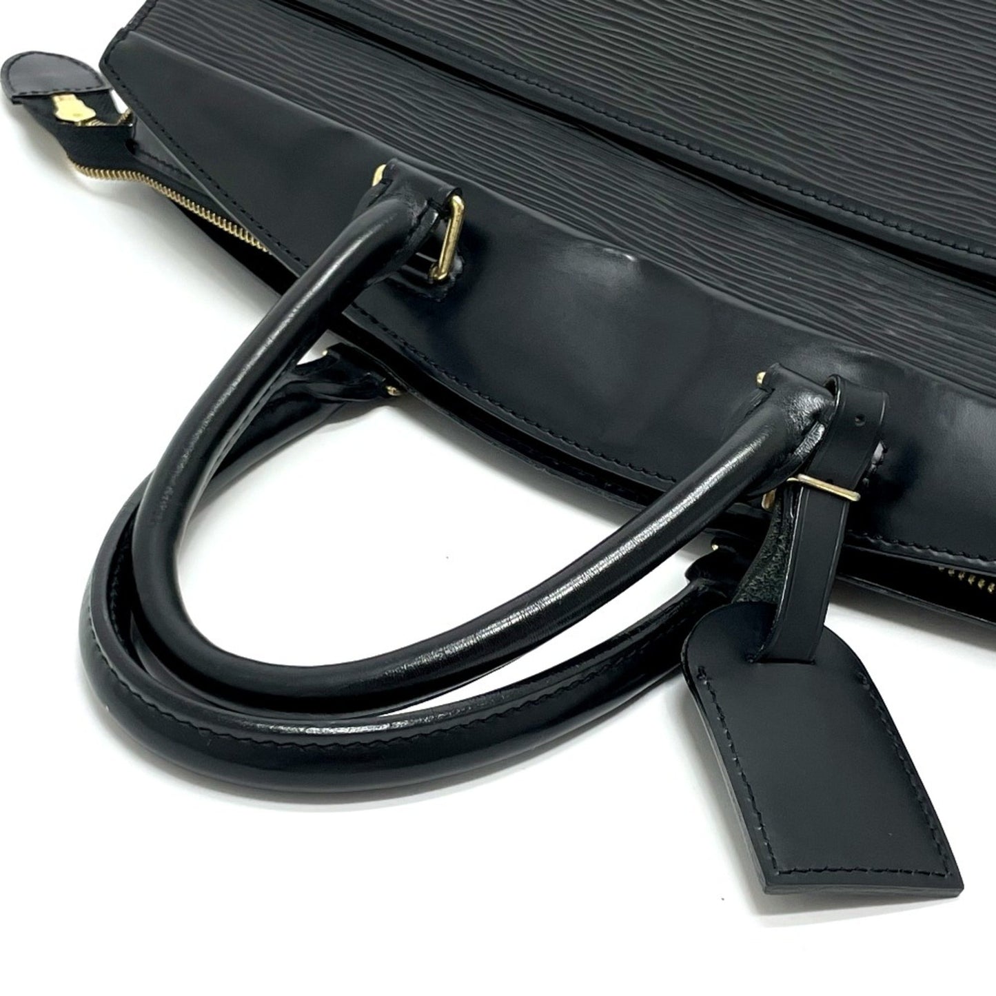 Louis Vuitton Riviera Black Leather Hand Bag