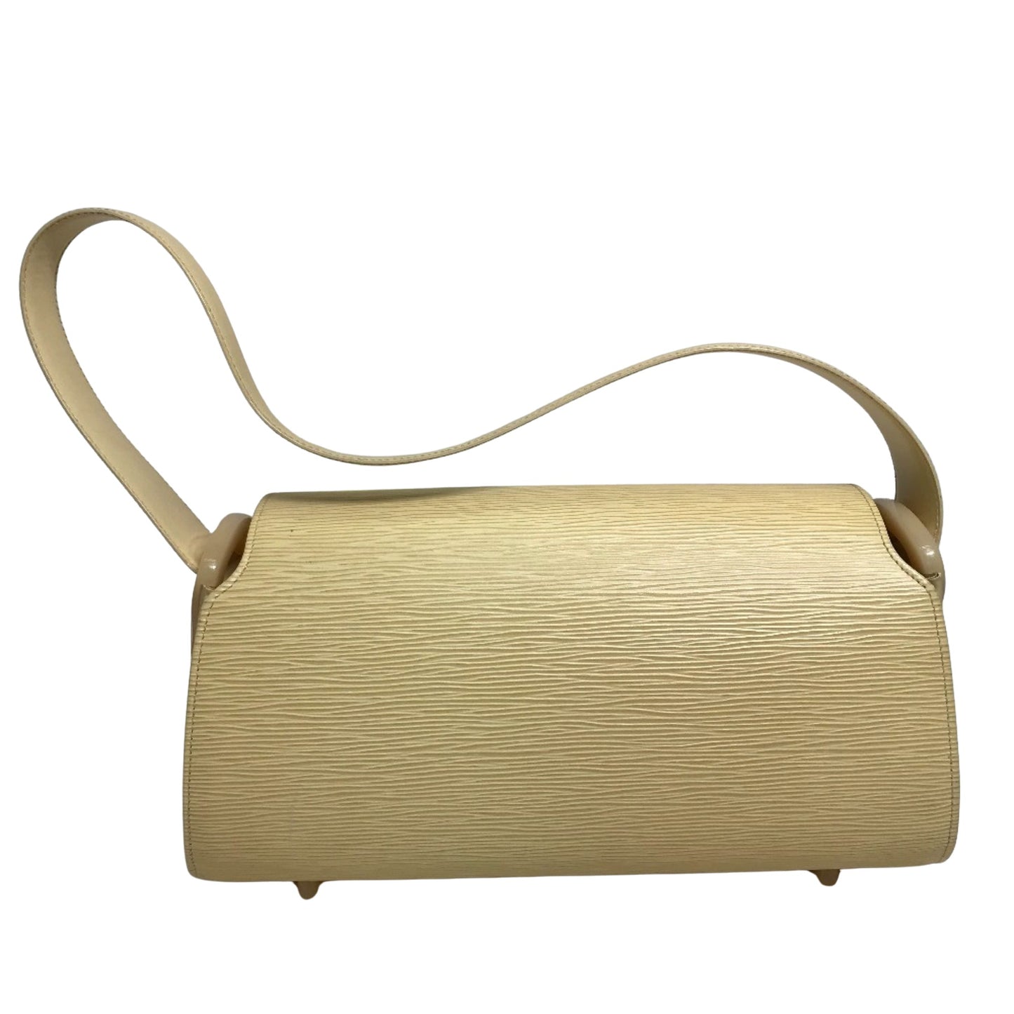 Louis Vuitton Nocturne Beige Leather Shoulder Bag