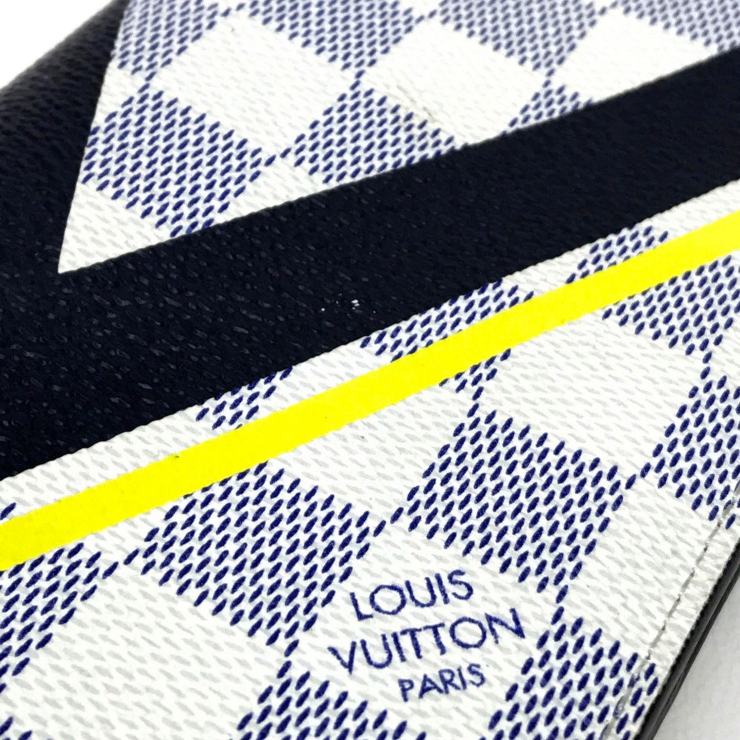 Louis Vuitton America's Cup White Canvas Wallet Accessories