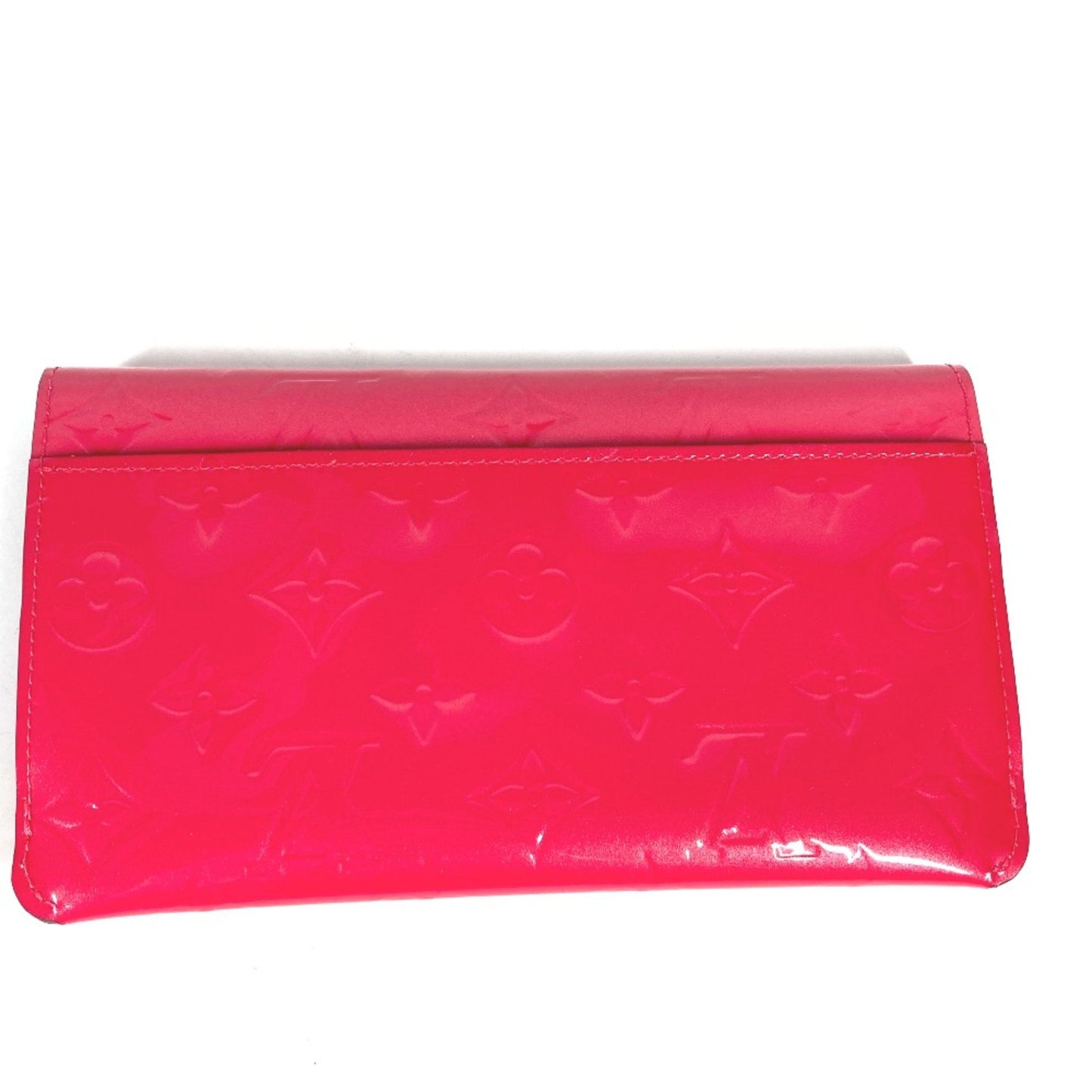 Louis Vuitton Jeanne Red Patent Leather Wallet Accessories