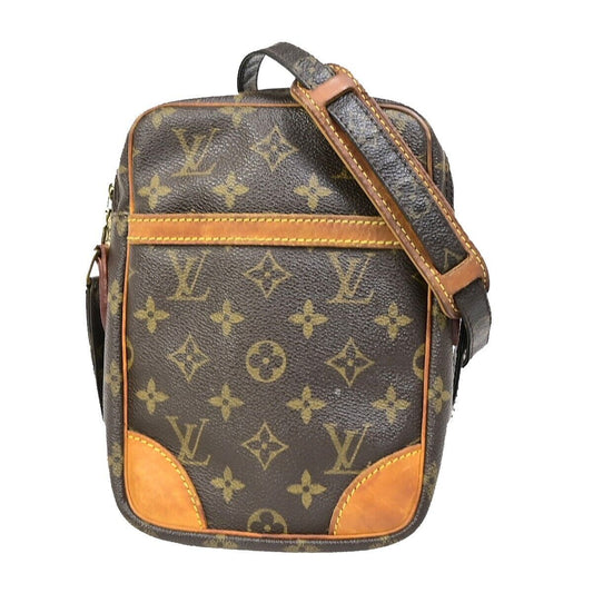 Louis Vuitton Danube Brown Canvas Shoulder Bag