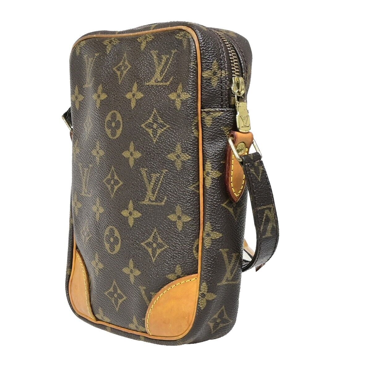 Louis Vuitton Danube Brown Canvas Shoulder Bag