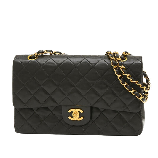 Chanel Timeless Black Leather Shoulder Bag