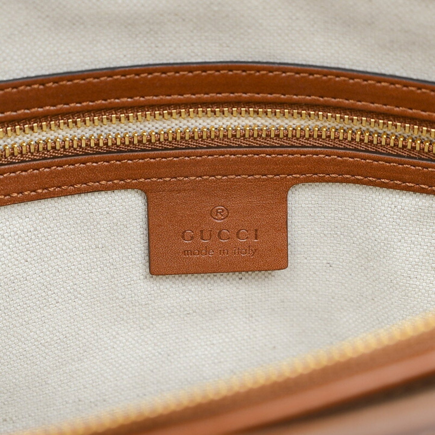 Gucci Diana Brown Leather Hand Bag