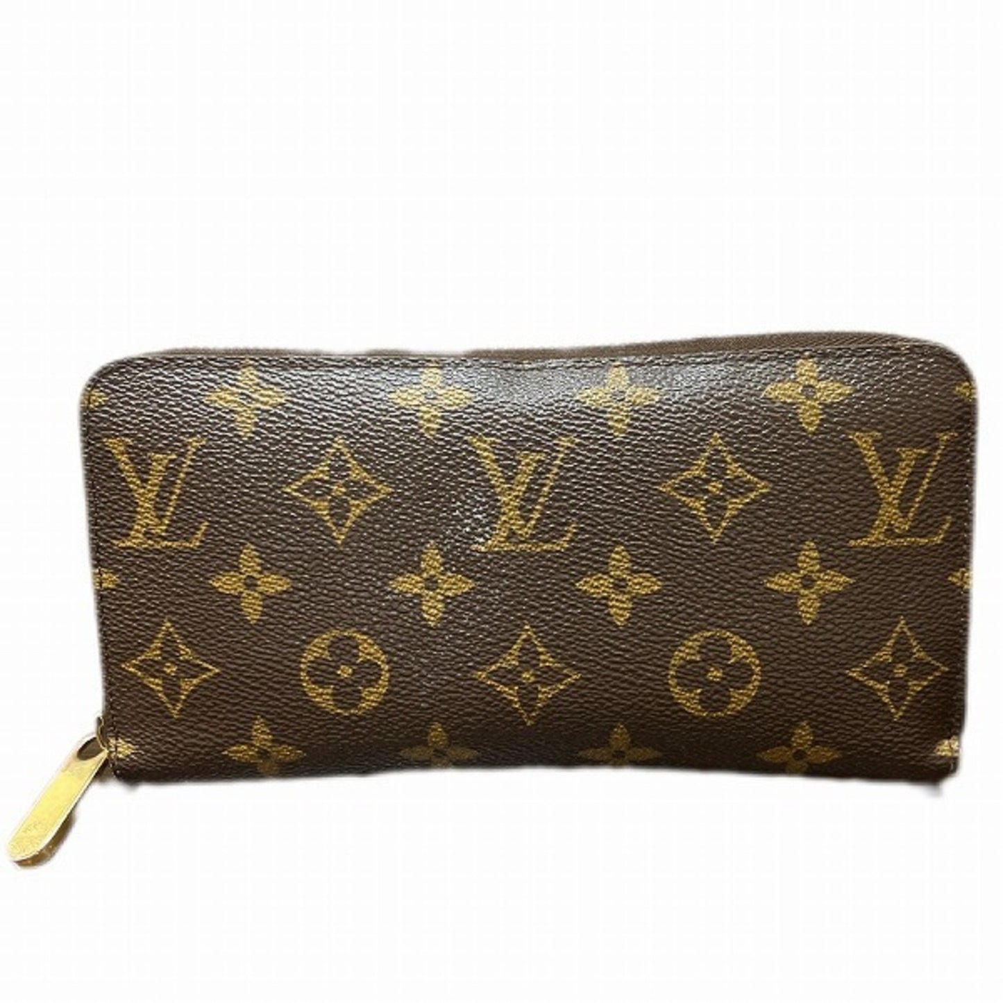 Louis Vuitton Portefeuille zippy Brown Canvas Wallet Accessories