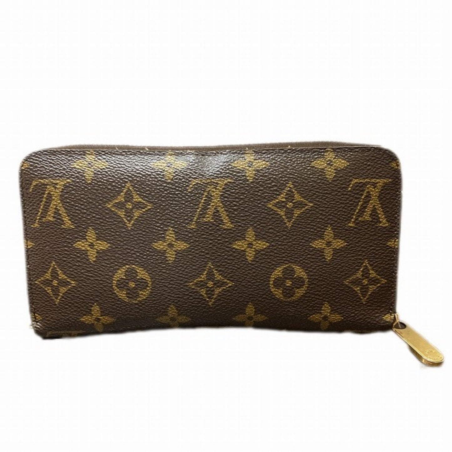 Louis Vuitton Portefeuille zippy Brown Canvas Wallet Accessories