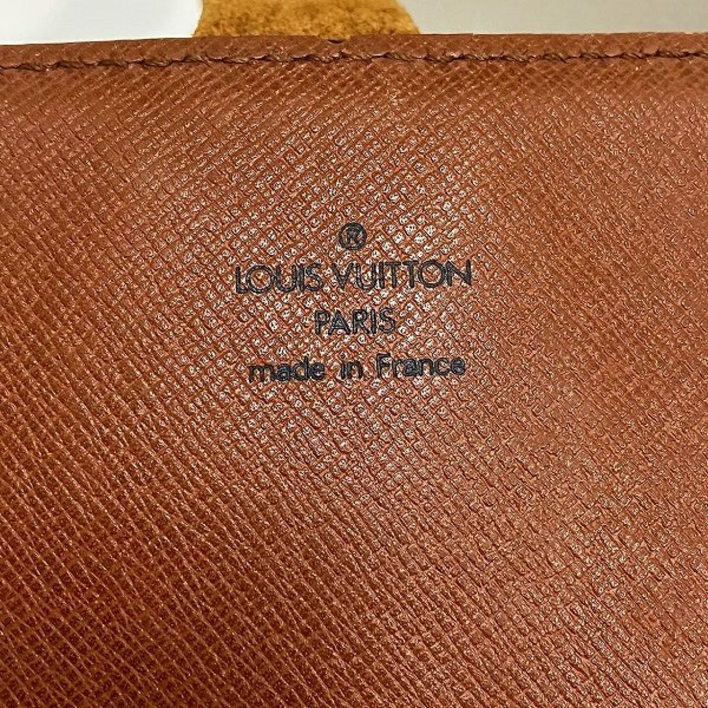 Louis Vuitton Cartouchière Brown Canvas Shoulder Bag