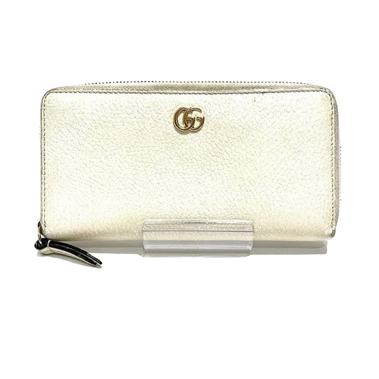 Gucci GG Marmont White Leather Wallet Accessories