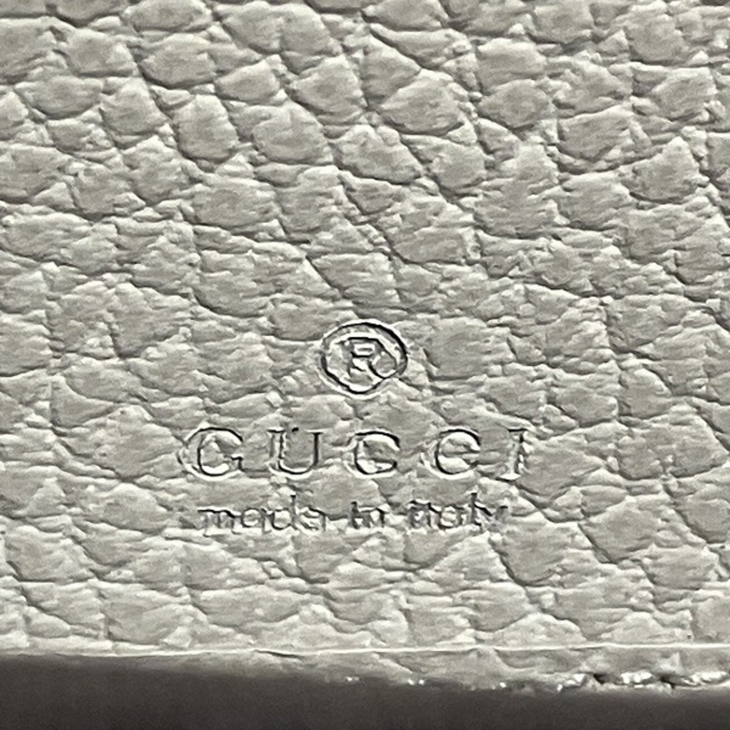 Gucci GG Marmont White Leather Wallet Accessories