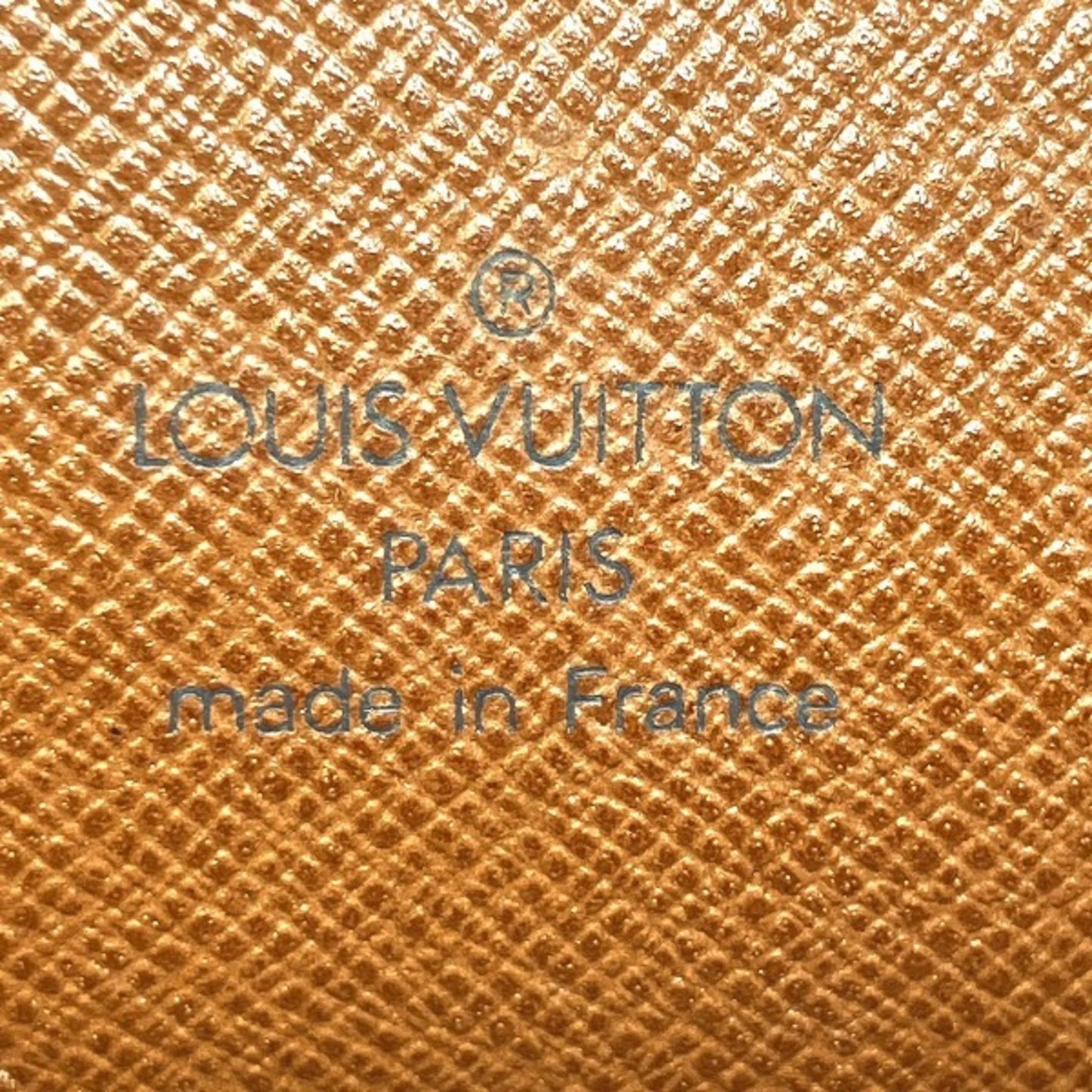 Louis Vuitton Arche Brown Canvas Clutch Bag