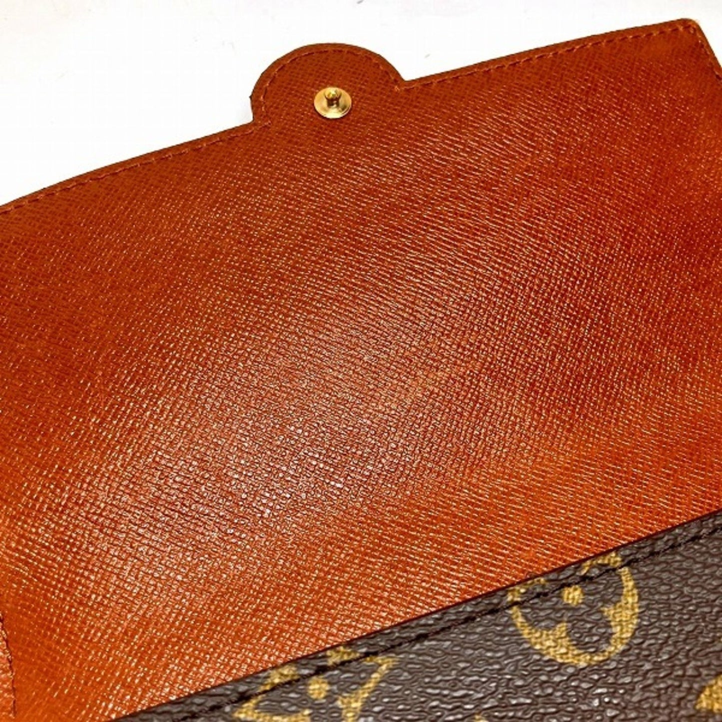 Louis Vuitton Arche Brown Canvas Clutch Bag