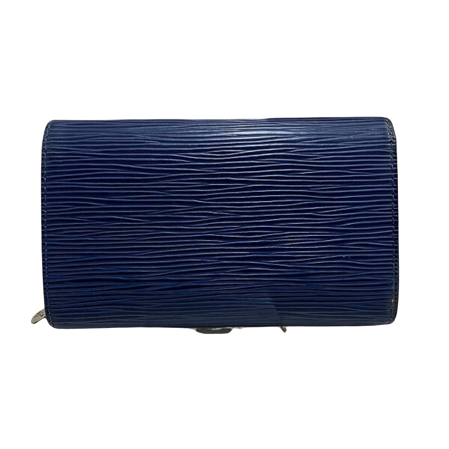 Louis Vuitton Trésor Navy Leather Wallet Accessories