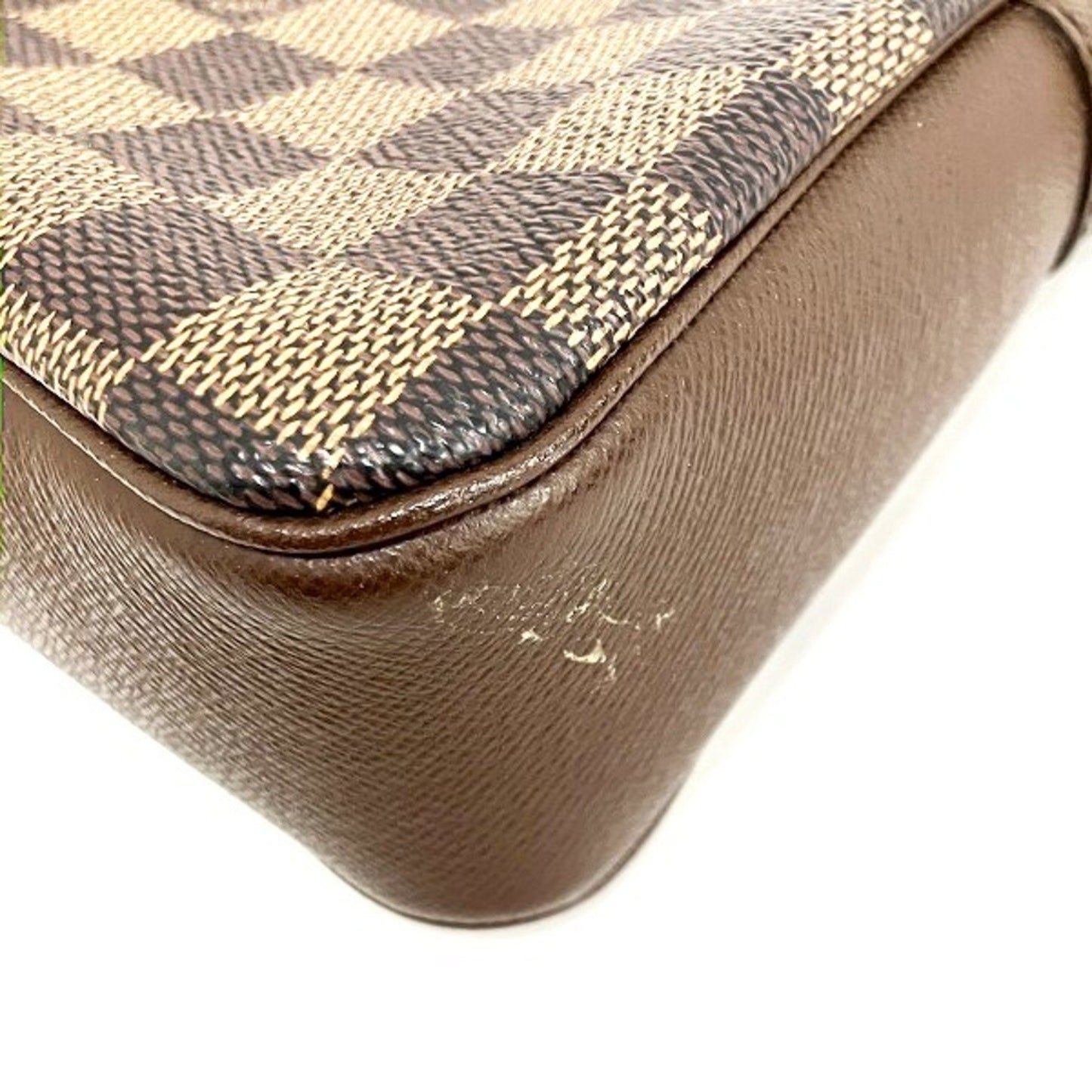 Louis Vuitton Trousse makeup Brown Canvas Clutch Bag