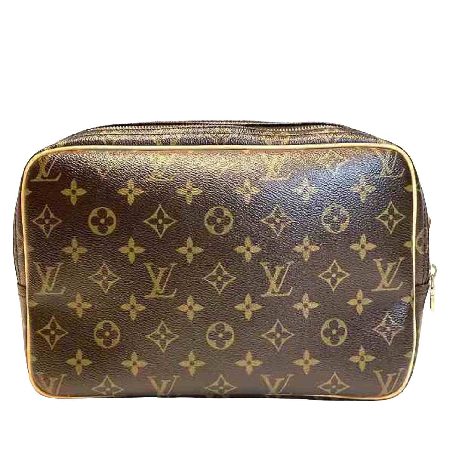 Louis Vuitton Reporter Brown Canvas Shoulder Bag