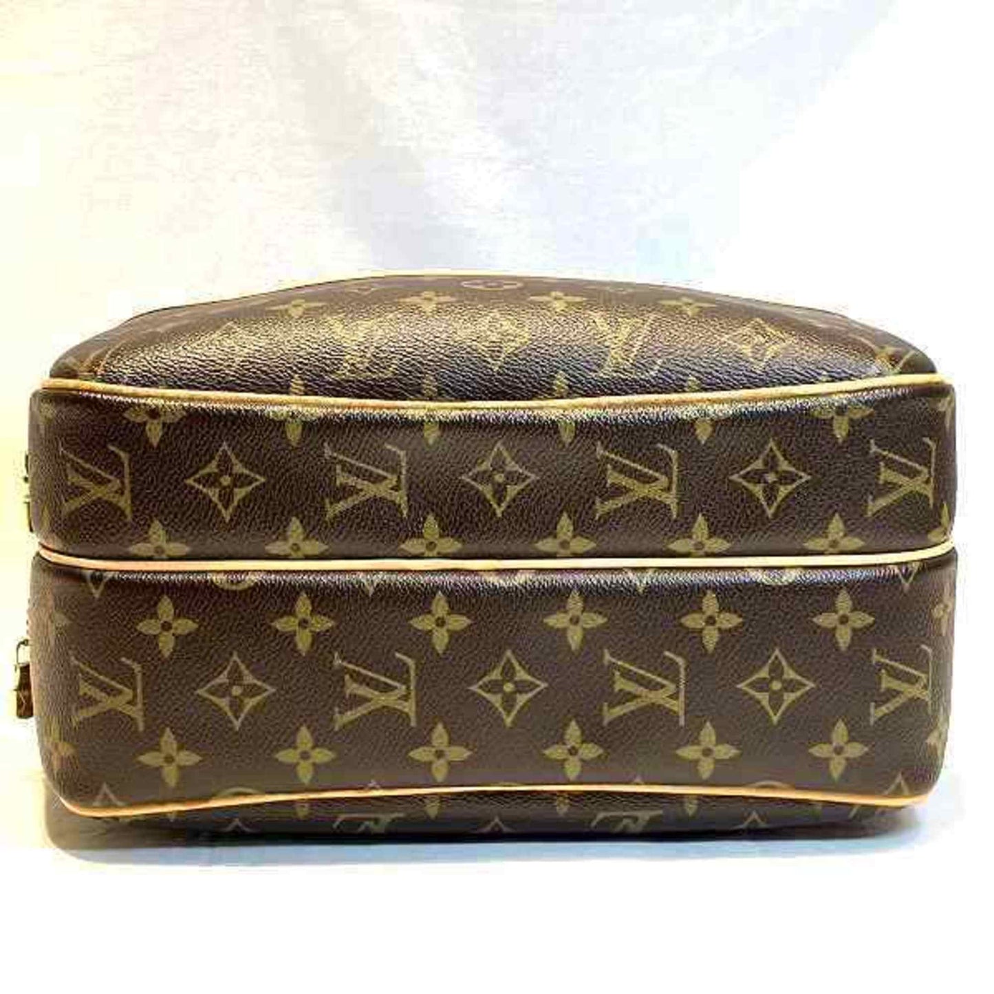 Louis Vuitton Reporter Brown Canvas Shoulder Bag