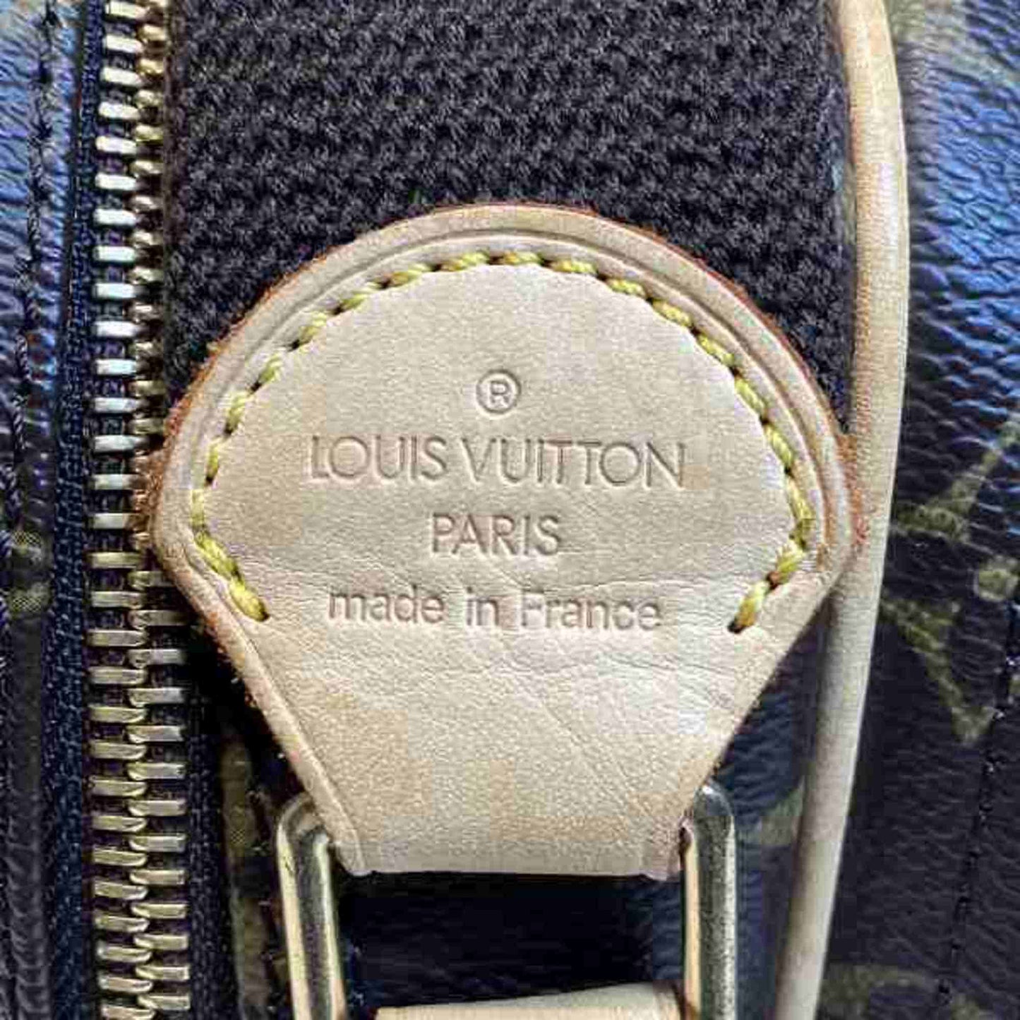 Louis Vuitton Reporter Brown Canvas Shoulder Bag