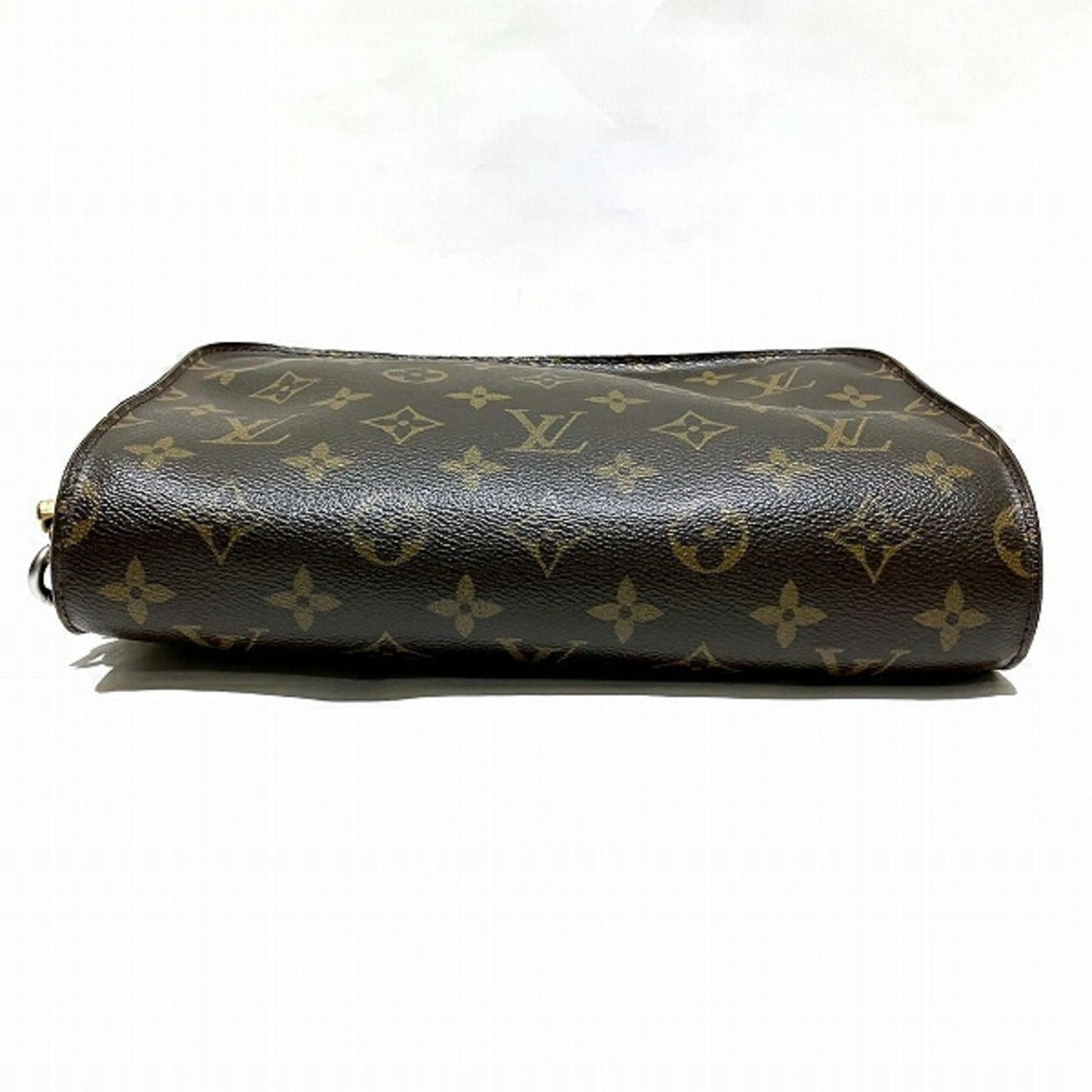 Louis Vuitton Orsay Brown Canvas Clutch Bag