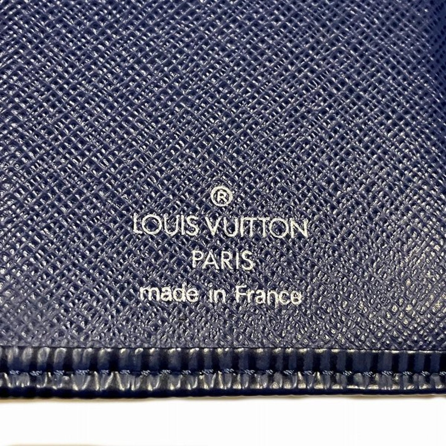 Louis Vuitton Viennois Purple Leather Wallet Accessories