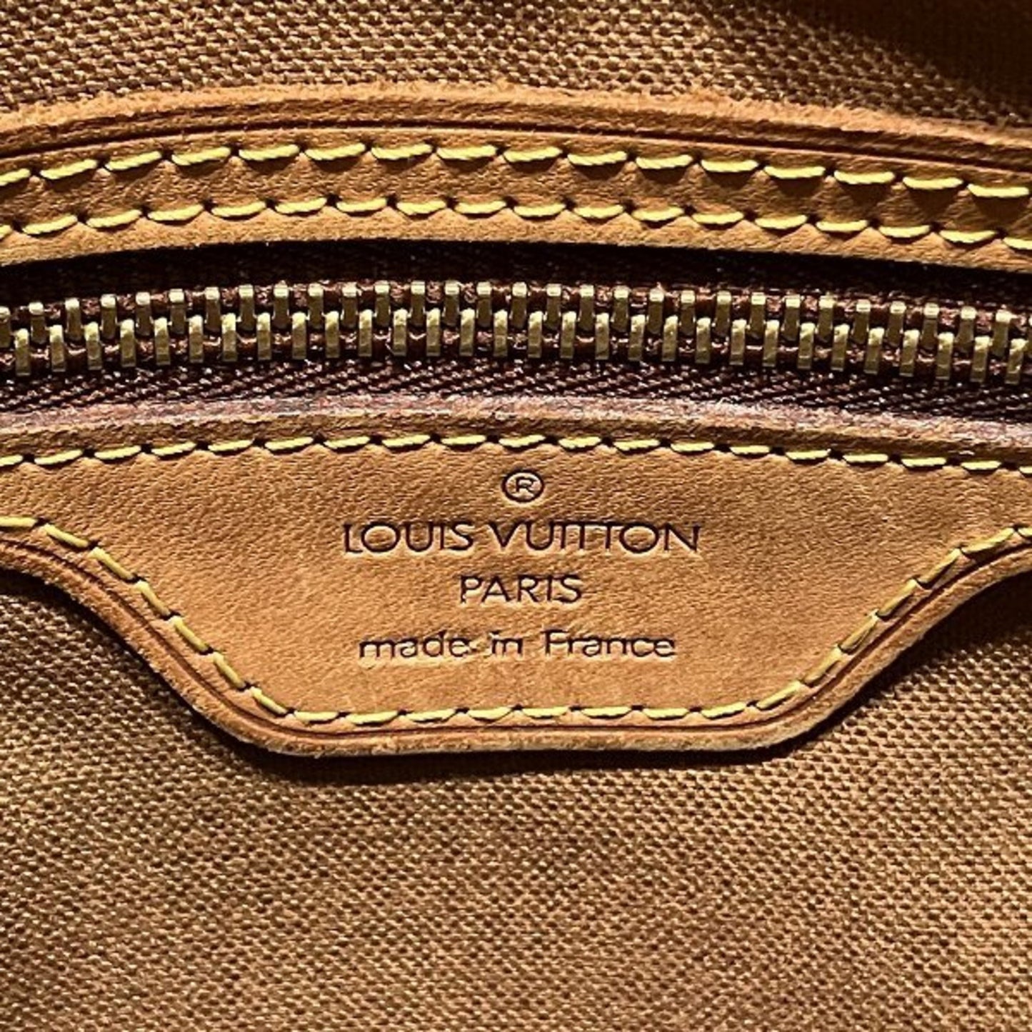 Louis Vuitton Vavin Brown Canvas Hand Bag