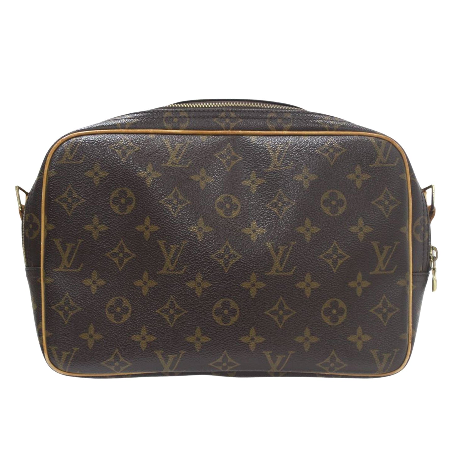 Louis Vuitton Reporter pm Brown Canvas Shoulder Bag