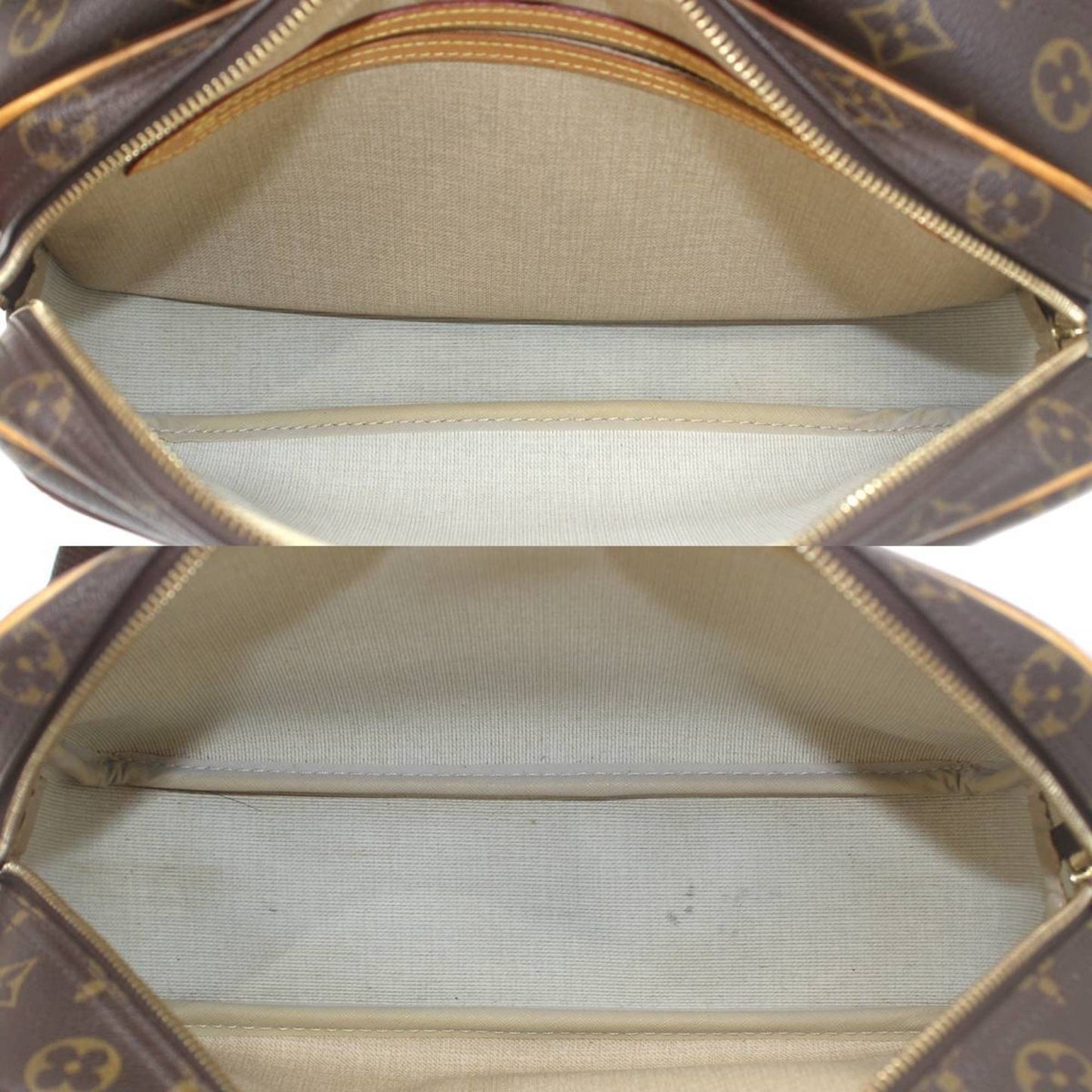 Louis Vuitton Reporter pm Brown Canvas Shoulder Bag