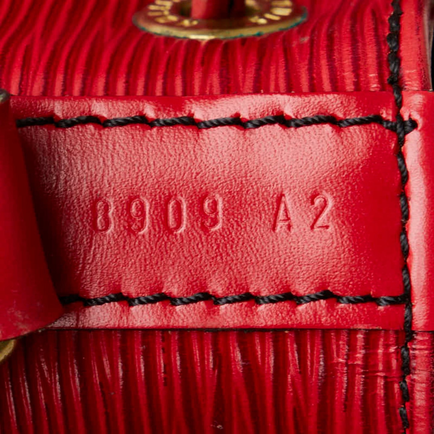 Louis Vuitton Petit Noé Red Leather Shoulder Bag