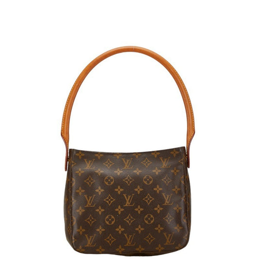 Louis Vuitton Looping MM Brown Canvas Shoulder Bag