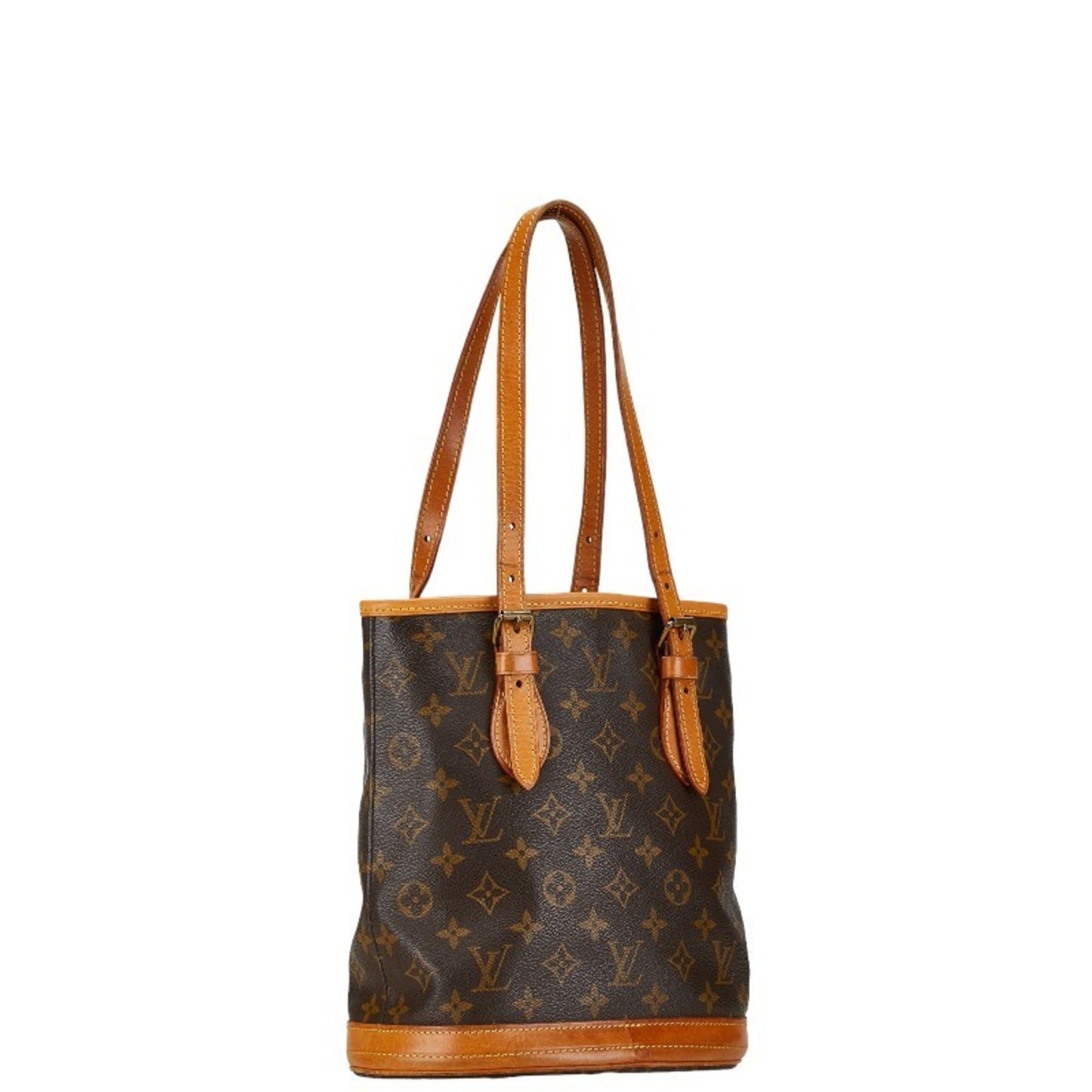 Louis Vuitton Bucket PM Brown Canvas Shoulder Bag