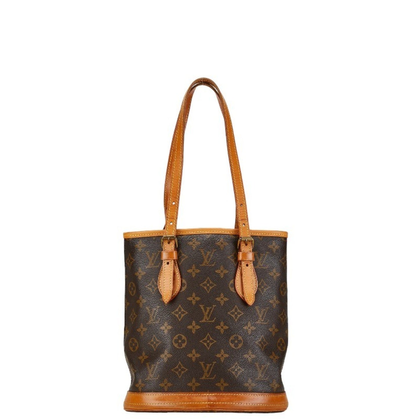 Louis Vuitton Bucket PM Brown Canvas Shoulder Bag