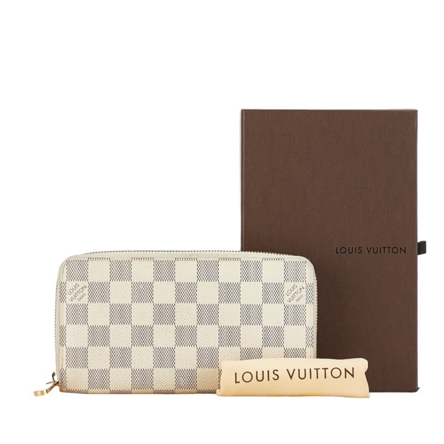 Louis Vuitton Zippy wallet White Synthetic Wallet Accessories