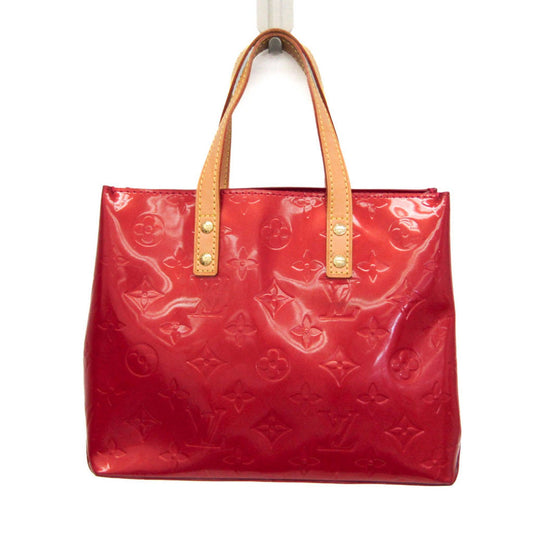 Louis Vuitton Reade Red Patent Leather Hand Bag