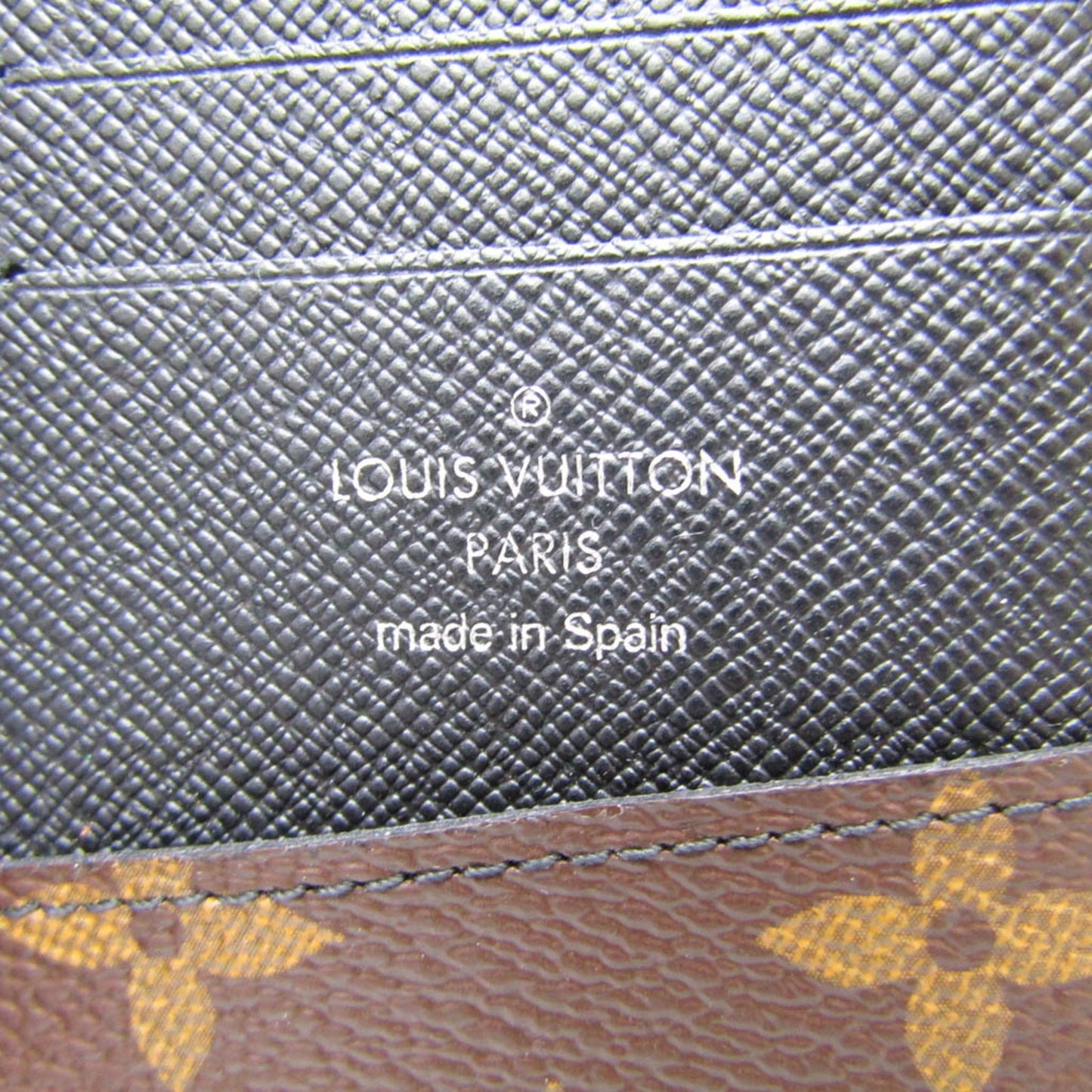 Louis Vuitton Zippy Wallet Vertical Brown Canvas Wallet Accessories